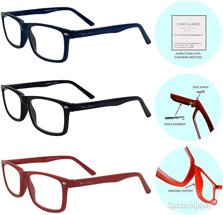 Okulary do czytania i komputera Warszawa sprzedam