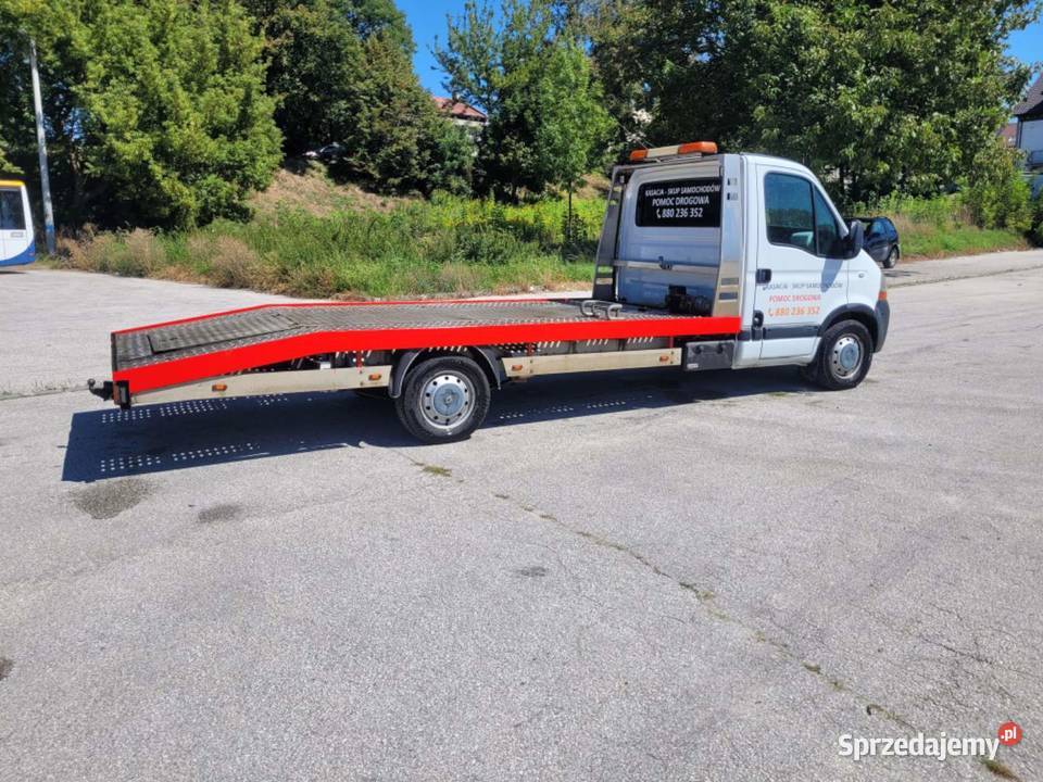 Renault Master laweta 2006 klima 1 właściciel Napęd przednia oś Słomniki sprzedam