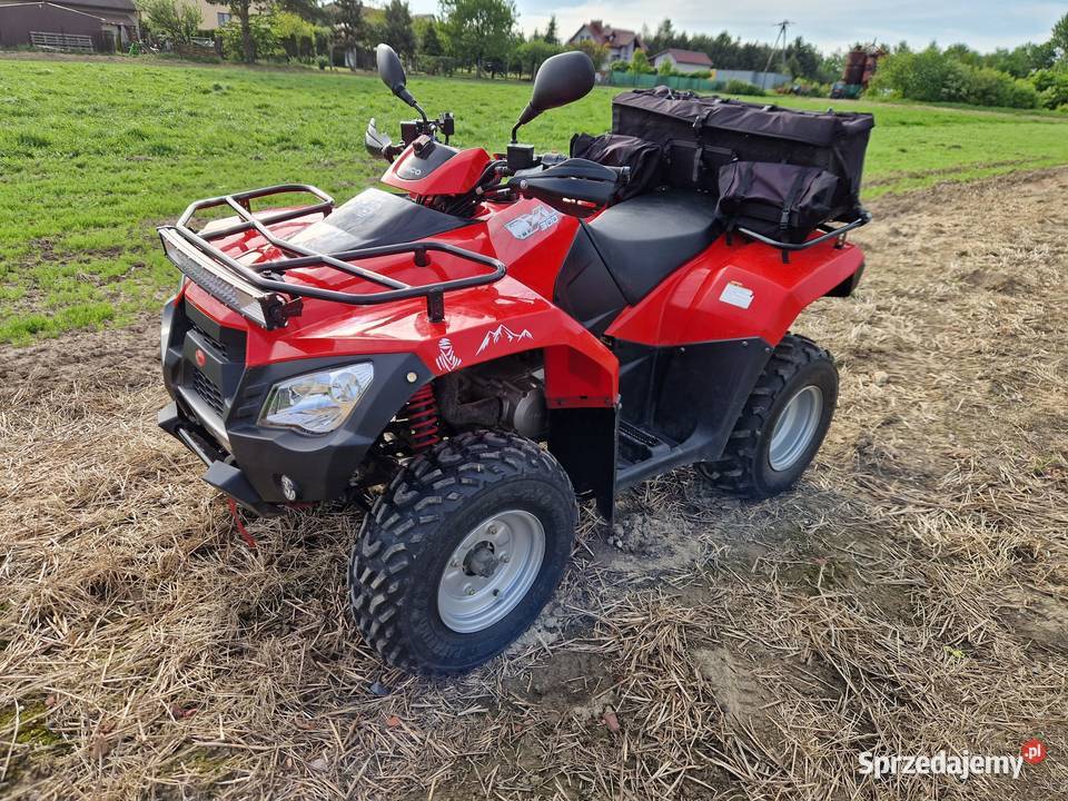 Quad kymco mxu 300r z homologacją