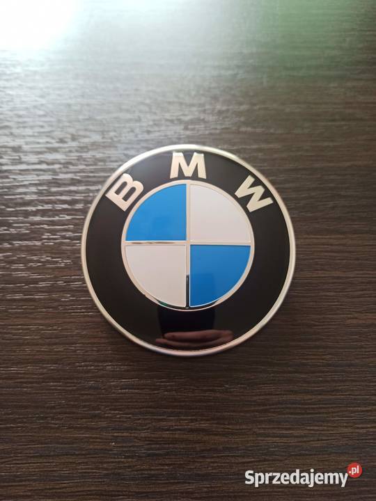 Nowy emblemat znaczek BMW 82mm Emblematy