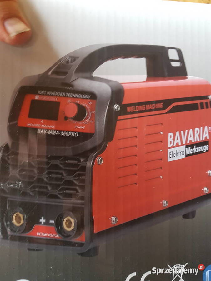SPAWARKA INWERTOROWA MMA BAVARIA IGBT 360A LCD Głogowa