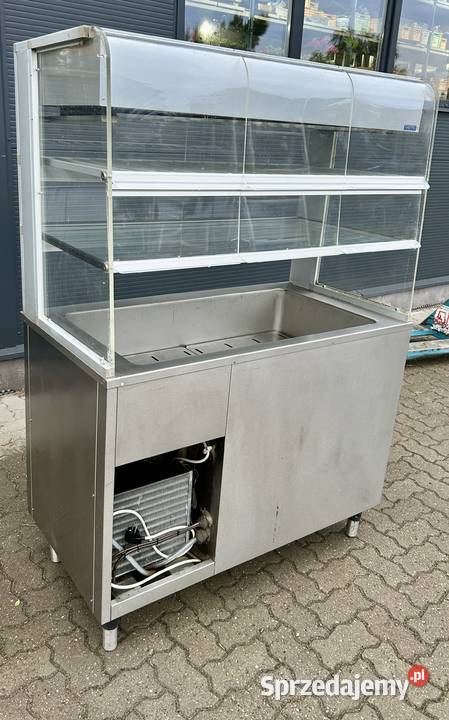 WITRYNA LADA CHŁODNICZA LODÓWKA EKSPOZYCYJNA Biznes i Przemysł Krępsko