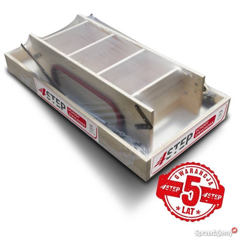 Schody strychowe TERMO 120X60 3segmentowe Podłogi i schody Iława sprzedam