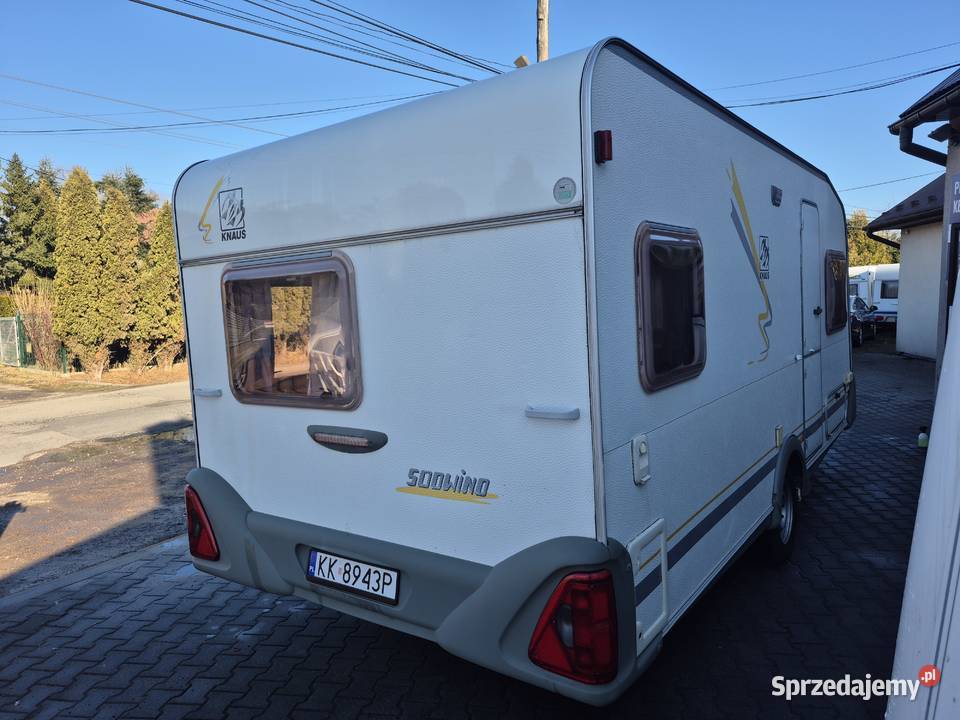 Przyczepa kempingowa Knaus Sudwind Mover panel Kraków