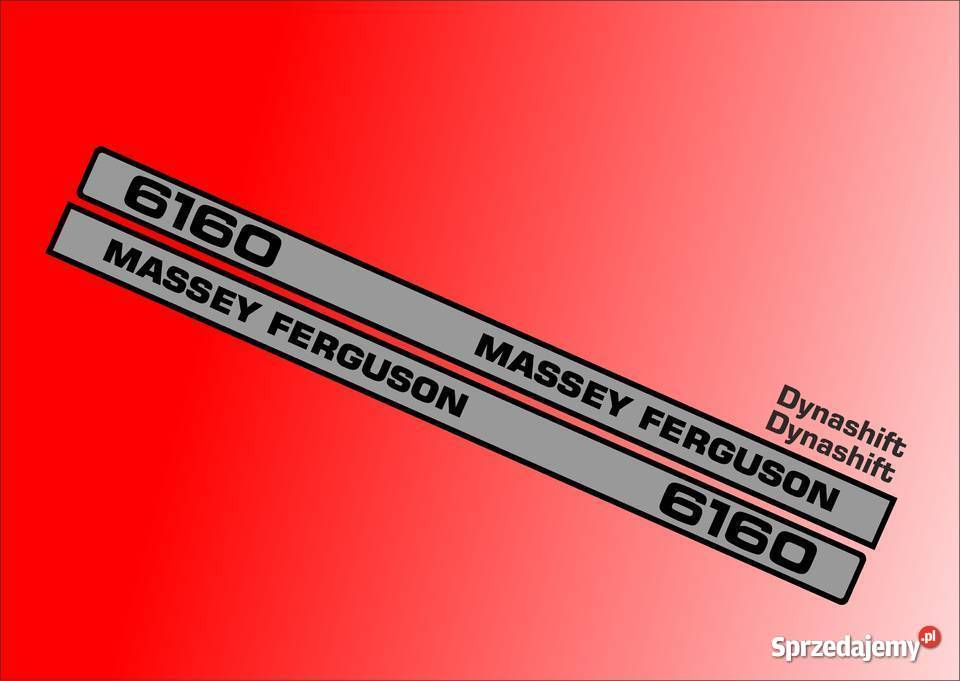 naklejki massey ferguson 6160 kujawsko-pomorskie Jeżewo