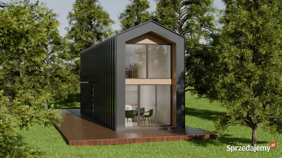 nowoczesne domki letniskowe całoroczne na Wieluń
