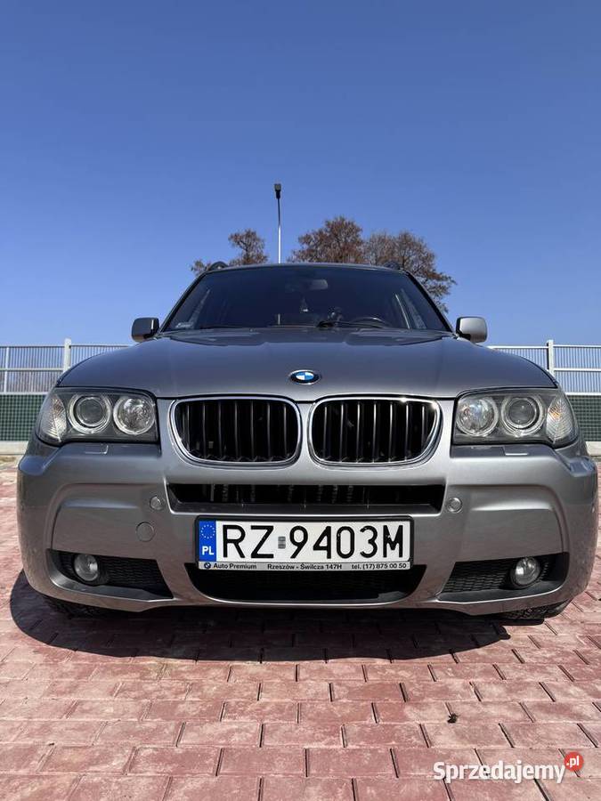 BMW X3 e83 Mpakiet 2007r 20d polift skórzana tapicerka X3 Rzeszów