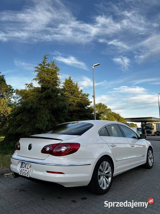 VW Passat CC Sport 20 TFSI 200 DSG Czarna wspomaganie kierownicy