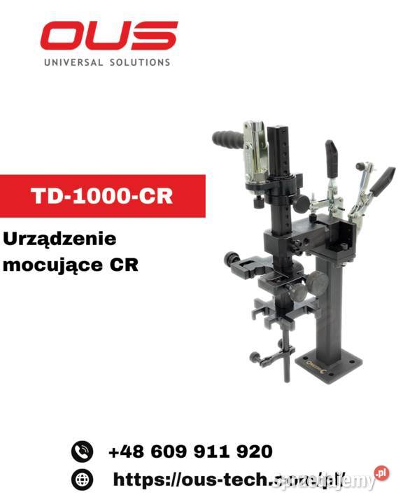 TD1000CR Urządzenie Imadło mocujące wtryski CR Warszawa