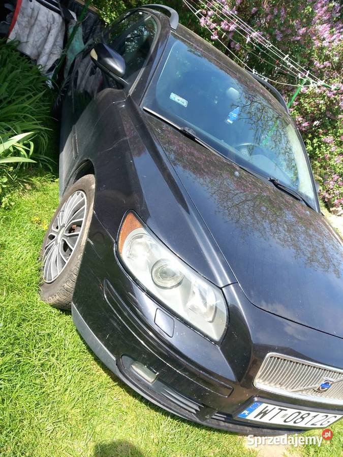 Czarne volvo V50 mazowieckie Brzóza