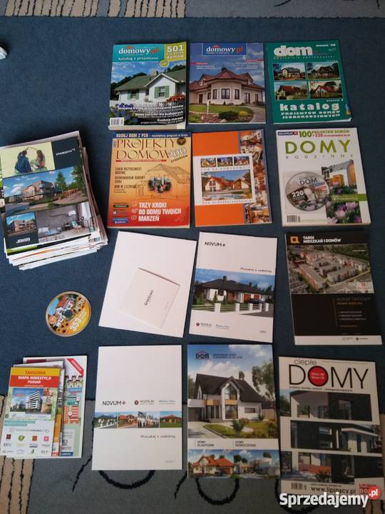 katalogi domów jednorodzinnych z płytami Poznań sprzedam