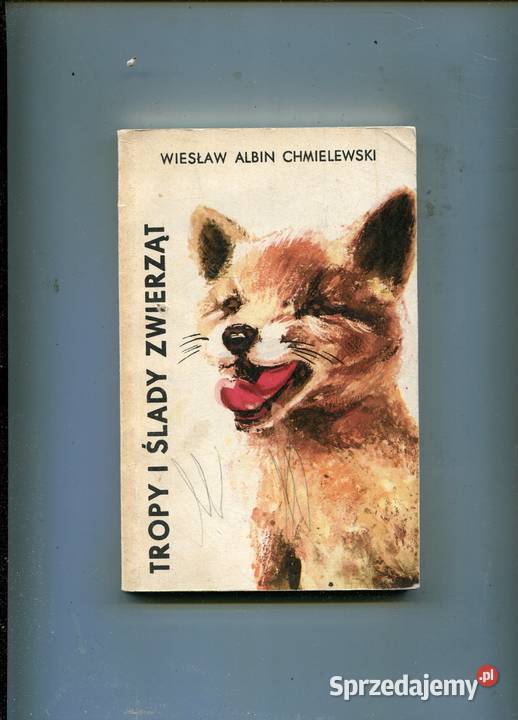Tropy i ślady zwierząt Chmielewski miękka Szczecin sprzedam