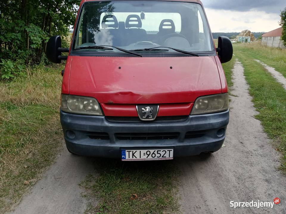 Laweta peugeot boxer 28hdi kupiony w Polsce Górno