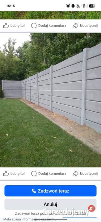 Ogrodzenia betonowe Poznań