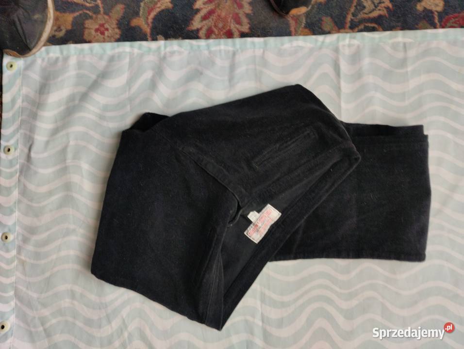 Spodnie sztruksowe z laykrą Warszawa