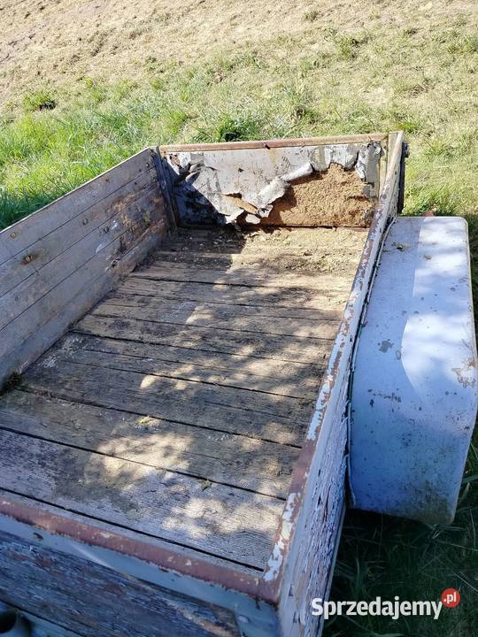 Przyczepka jednoosiowa bez dokumentów dolnośląskie Legnica sprzedam