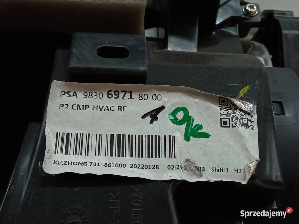 NAGRZEWNICA 9830697180 Opel Corsa VI 2019 F świętokrzyskie
