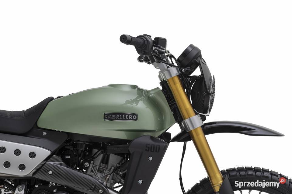 Motocykl Fantic Caballero 500 Rally zielony 2026