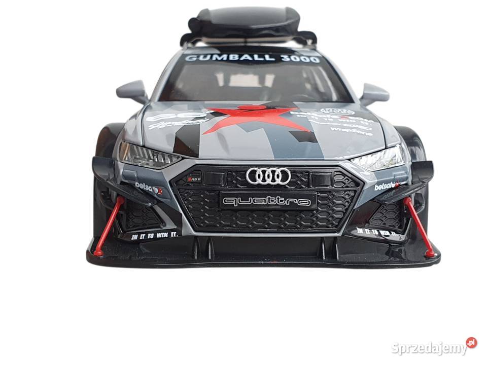 Model samochodu Audi RS6 DTM quattro skala 124 śląskie Cieszyn sprzedam