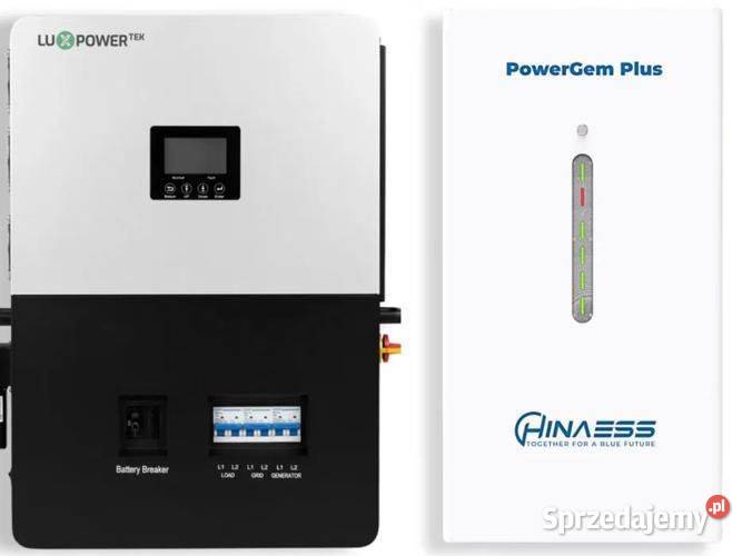 ZESTAW LUXPOWERLXP 6000W 6K PowerGem Plus Hi5 LV Panele fotowoltaiczne sprzedam