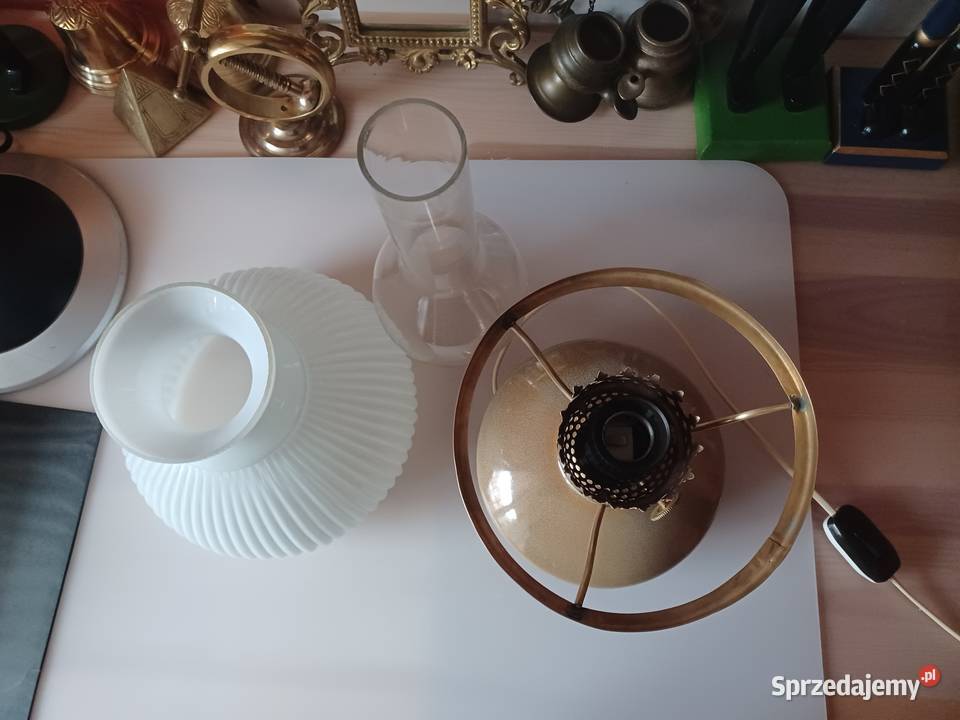 Lampa stołowa PRL Poznań