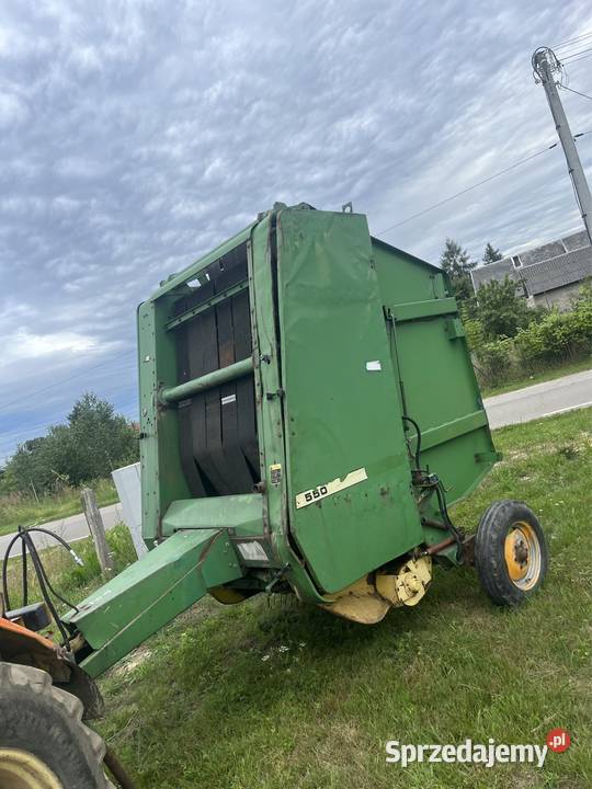 Prasa john deere 550 zmienokomorowa lubelskie Olszewnica
