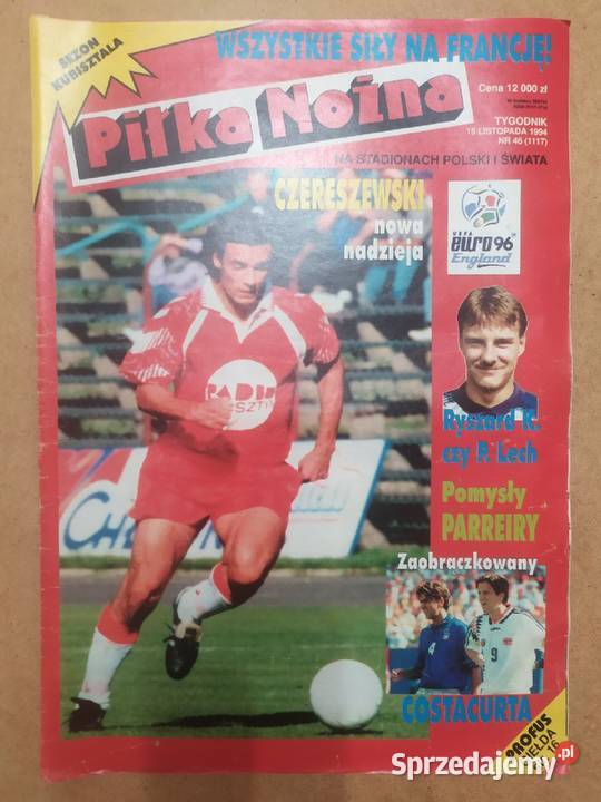 Tygodnik Piłka Nożna rocznik 1994 kompletny sprzedam