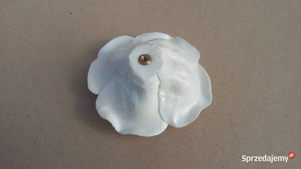 Ceramiczna RÓŻA KWIAT z możliwością przykręcenia Warszawa
