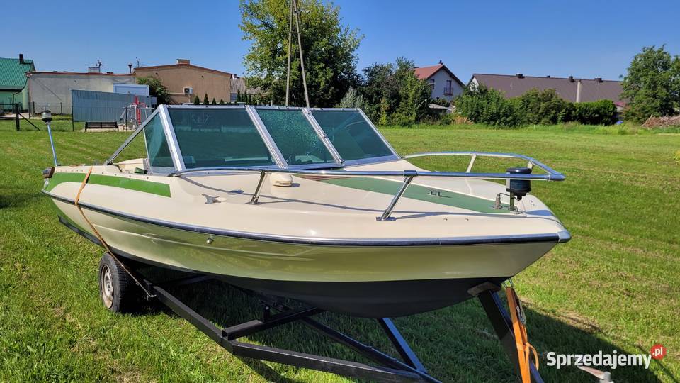 Łódź motorową Glastron v174 Bayflite Rok produkcji 1976 wielkopolskie Lubstów