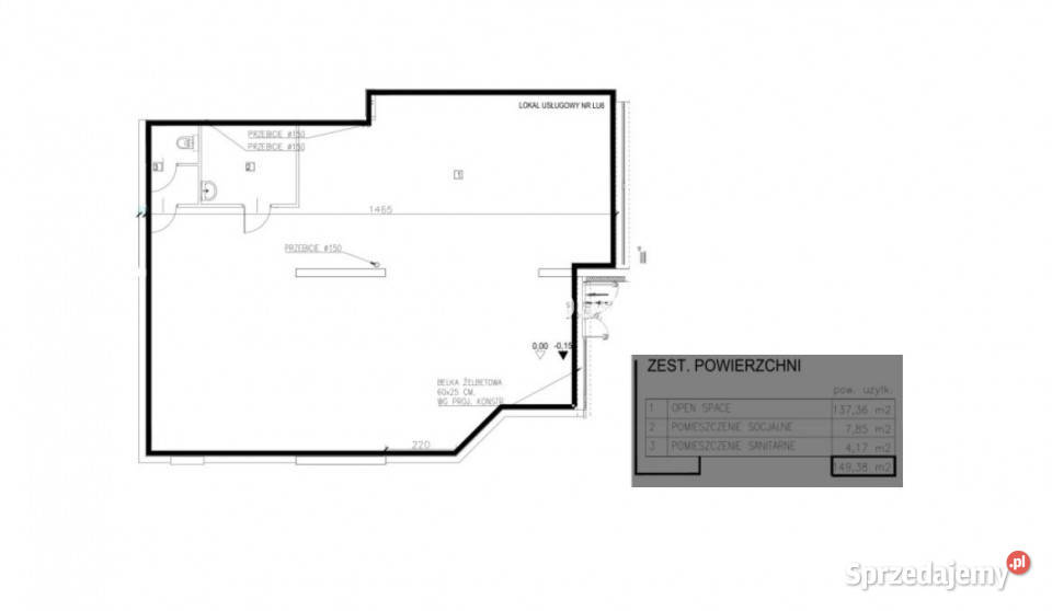 sprzedaży lokalu 14938m2 Skawina Skawina