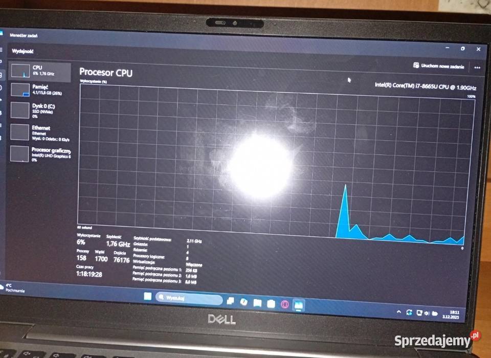 Laptop Dell latitude 7400 lubelskie Łukowa