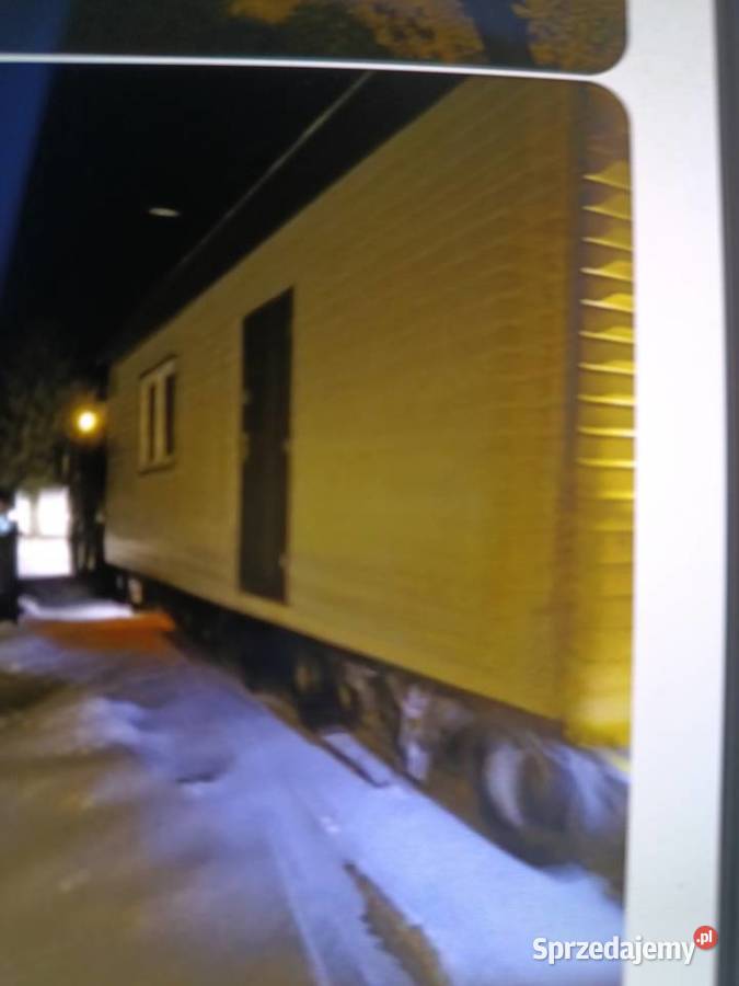 Domek całoroczny letniskowy do przeniesienia z