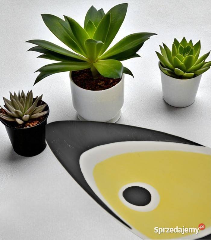 Patera ala Picasso Zsolnay Trk Janos design lata Warszawa