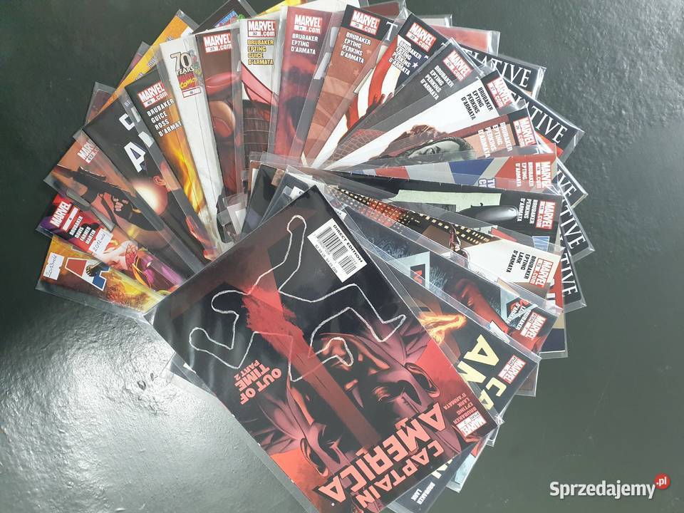 Captain America kolekcja 20 komiksów Marvel USA Gdynia