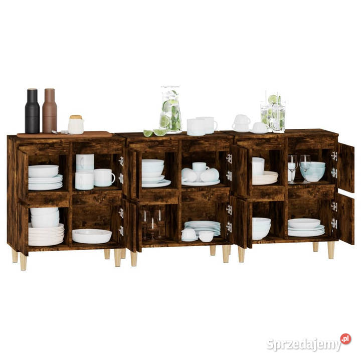 Komody 3 przydymiony dąb 60x35x70 WM3185772 Meble mazowieckie Warszawa