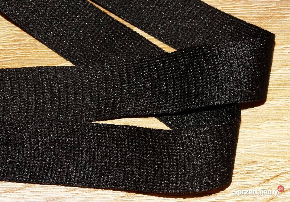 Sznurówki czarne długość 130140 szerokość 20 mm śląskie Gliwice