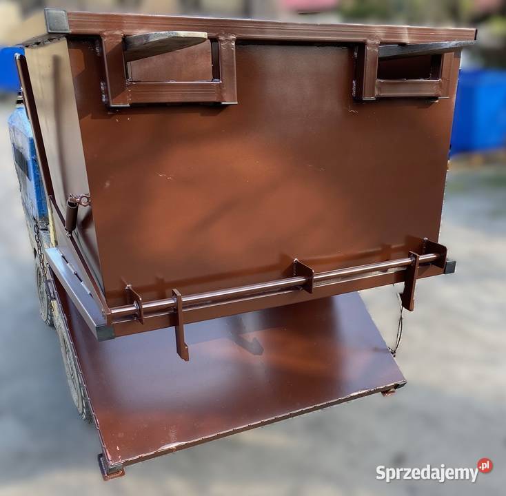 Kontener z otwieranym dnem 05m3 koliba Niedrzew Pierwszy