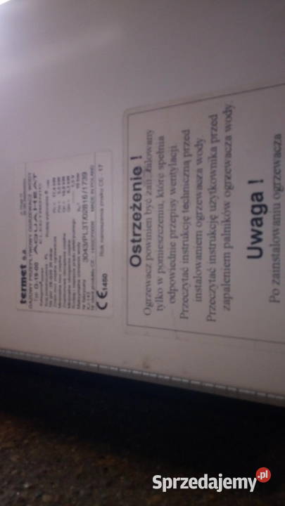 piec gazowy termet pomorskie