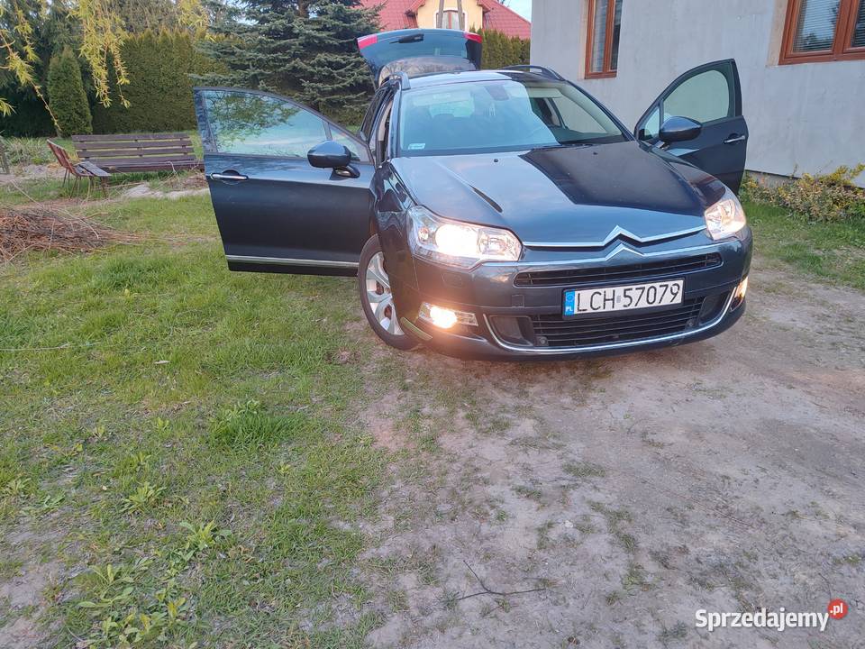 Citroen C5 x7 20BG salon Austria oryginał stan elektryczne szyby Łęczna sprzedam