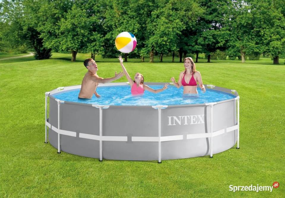 Basen stelażowy ogrodowy 366x99 zestaw pompa Bielsk Podlaski