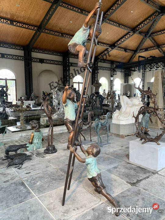 Król Lew Lew z brązu 145 figura z brązu dolnośląskie Wrocław