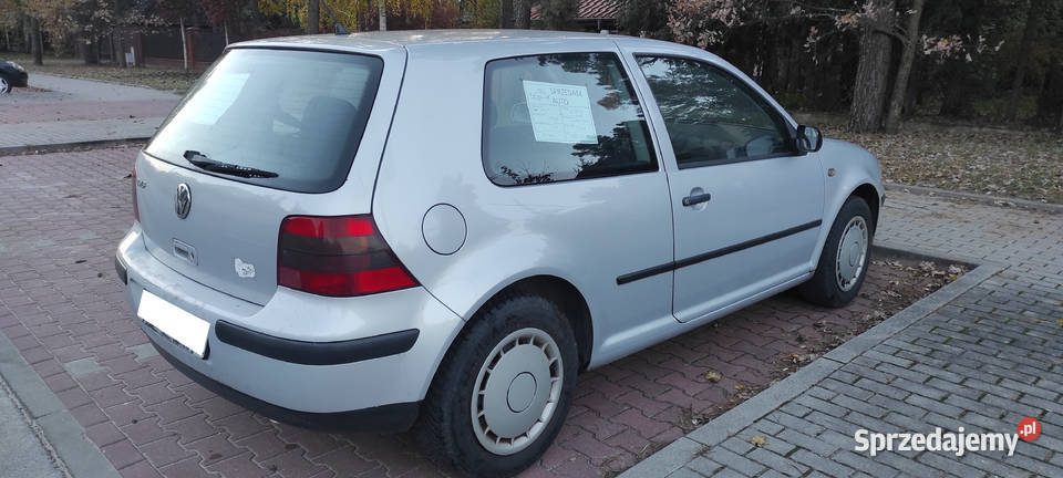 Volkswagen Golf IV 14 benzyna 1998r 3D Hatchback Mińsk Mazowiecki sprzedam