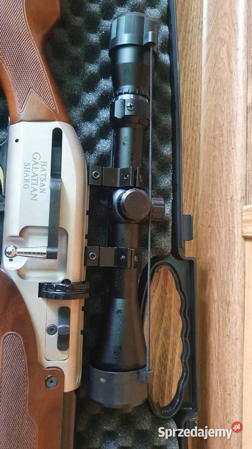 Karabinek PCP Hatson Galatian II 45mm zestaw Sporty strzeleckie i myślistwo śląskie Żywiec