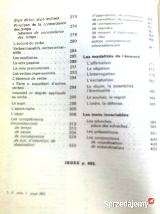 Grammaire pratique du francais dajourdhui G Książki do nauki języka obcego Warszawa sprzedam