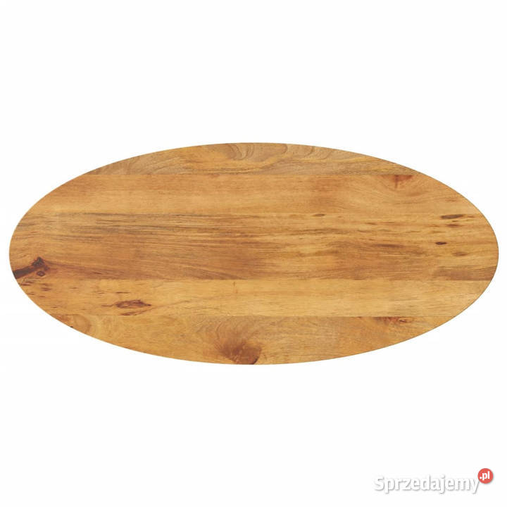 Blat stołu 140x50x38 owalny lite drewno mango Blaty Warszawa