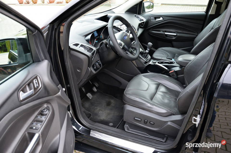 Ford Kuga 20 TDCI 163 LED Kamera Skóra II 2012 czujnik zmierzchu Ostrów Mazowiecka