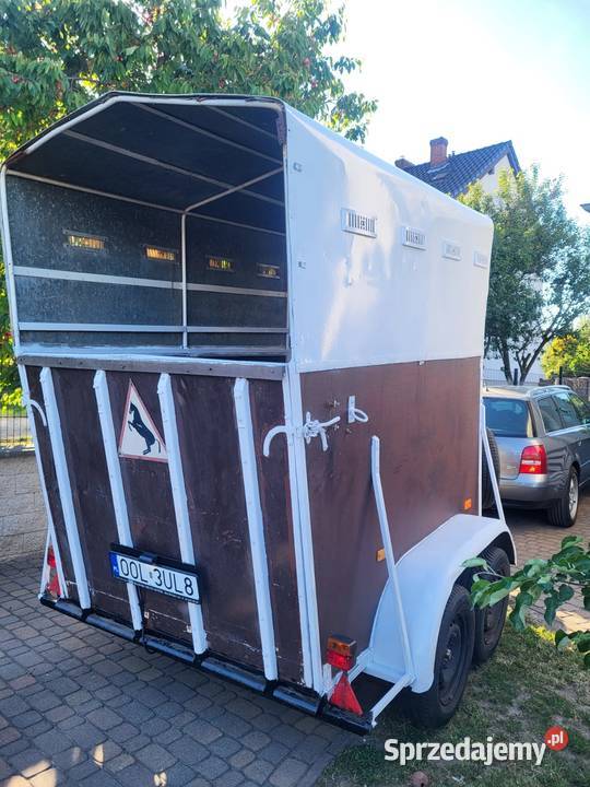 Przyczepka przyczepa na konie sprzedam