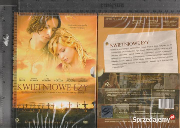Kwietniowe łzy Kelly Blatz DVD Pruszków