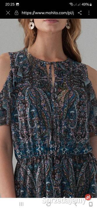 Sukienka letnia rozmiar M Mohito