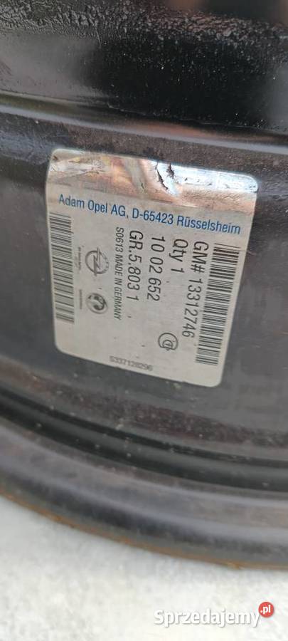 Felgi 17 OPEL 5x115 kołpaki Cyców sprzedam